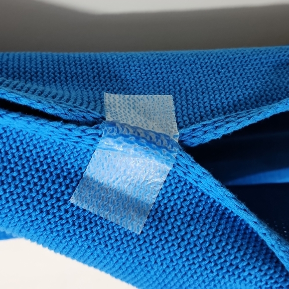 Maison Martin Margiela MM6 Blue Knit Top Duster Cover Up Size L - Picture 10 of 12